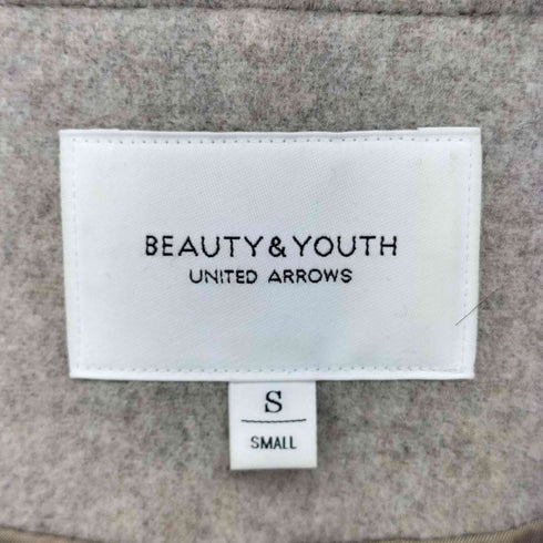 ビューティーアンドユースユナイテッドアローズ BEAUTY & YOUTH UNITED ARROWS ビーバーノーカラーフレアコート レディース FREE