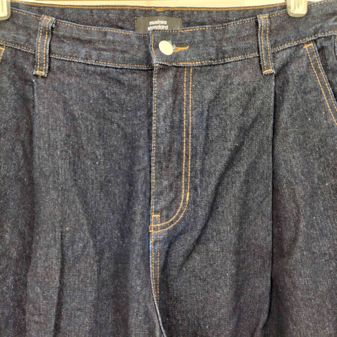 MUSINSA STANDARD 1タック ワイド デニム パンツ メンズ 31