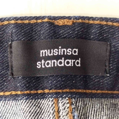 MUSINSA STANDARD 1タック ワイド デニム パンツ メンズ 31