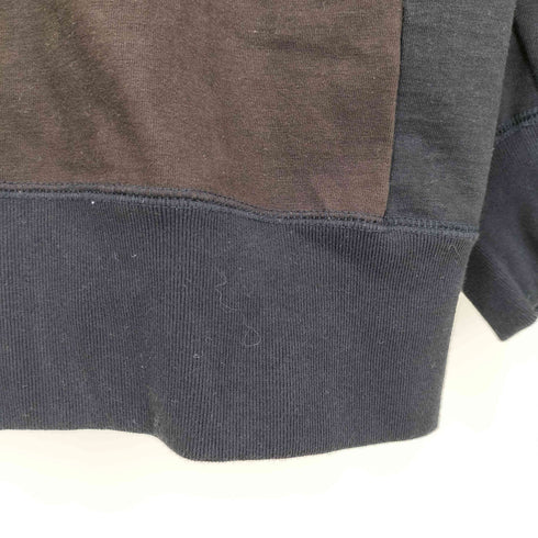 ラッドミュージシャン LAD MUSICIAN CREW NECK BIG SWEAT パネル クルーネック スウェット メンズ JPN:42