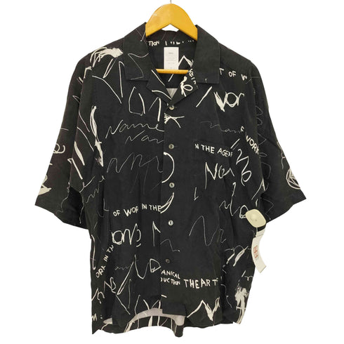 ネーム Name. オープンカラー 総柄 シャツ メンズ JPN:0