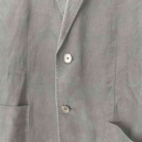 ユニクロ UNIQLO LINEN 100% 麻 リネン 2B テーラード ジャケット メンズ JPN:L