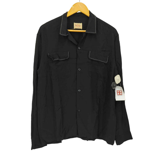 スタイルアイズ Style Eyes レーヨン オープンカラー ボーリング シャツ メンズ JPN:M