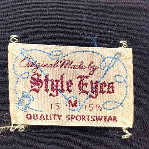スタイルアイズ Style Eyes レーヨン オープンカラー ボーリング シャツ メンズ JPN:M