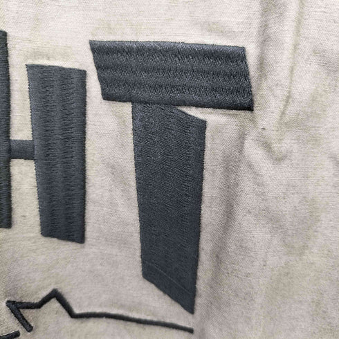 スラッシャー THRASHER ロゴ刺繍 フェード加工 半袖 ワークシャツ メンズ JPN:M