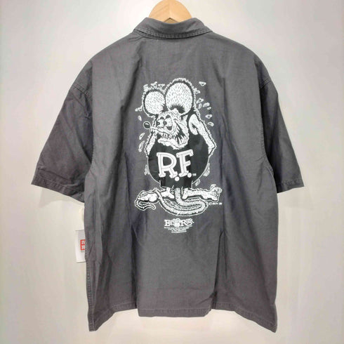AntiBal RatFink ラットフィンク バックツイルビッグワークシャツ メンズ JPN:L