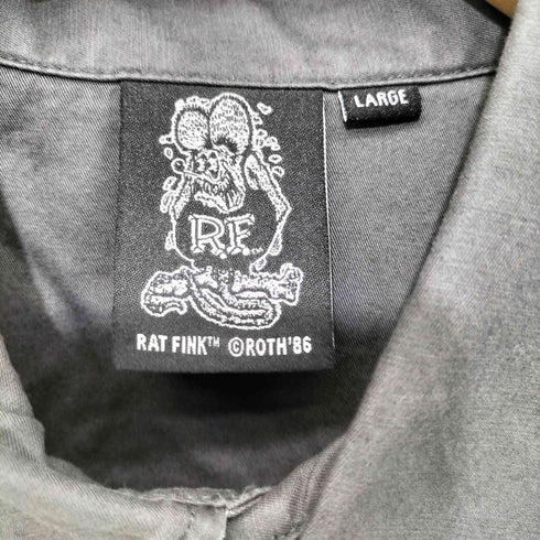 AntiBal RatFink ラットフィンク バックツイルビッグワークシャツ メンズ JPN:L