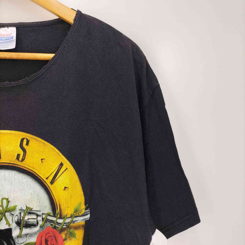 ヘインズ Hanes 00S バンド グラフィック プリント クルーネック Tシャツ メンズ import:L