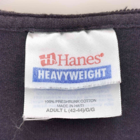 ヘインズ Hanes 00S バンド グラフィック プリント クルーネック Tシャツ メンズ import:L