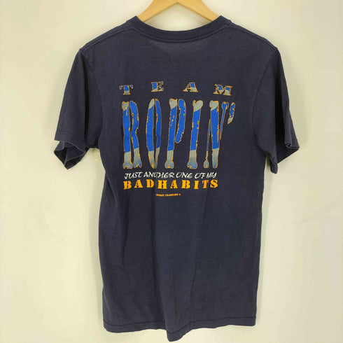 anvilボディ Cowboy Traditiom 両面プリント S/S クルーネック Tシャツ メンズ import:S