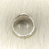 hungry 刻印 シルバーシグネットリング メンズ 12