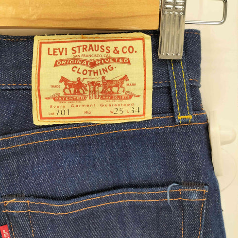 リーバイスヴィンテージクロージング Levis Vintage Clothing 701 ストレートデニムパンツ レディース W25 34
