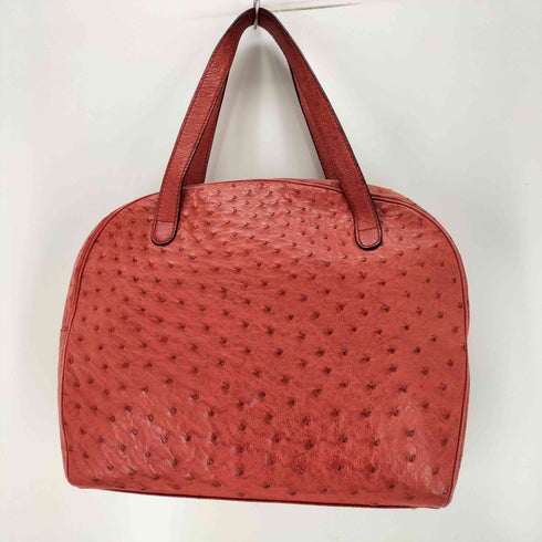 ギラロッシュ Guy Laroche オーストリッチ レザー ハンドバッグ レディース