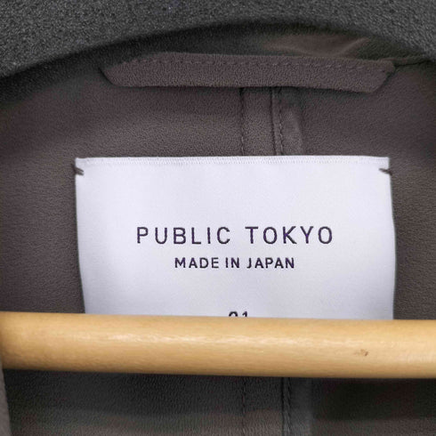 パブリックトウキョウ PUBLIC TOKYO ジョーゼットハーフスリーブジャケット メンズ JPN:1