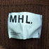 エムエイチエル MHL. ウール クルーネック 畦編み ワッフル ニット レディース 2