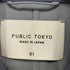 パブリックトウキョウ PUBLIC TOKYO ダブルサテンクレリックオーバーシャツ メンズ JPN:1