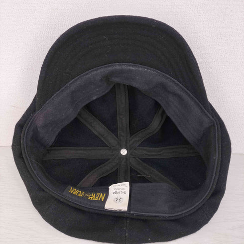 NEW YORK HATCO. ニューヨークハット USA製 ウールメルトン キャスケット レディース XL