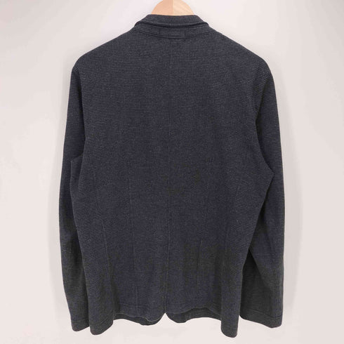 バーニーズニューヨーク BARNEYS NEWYORK ウール混 千鳥格子 テーラードジャケット メンズ import:M