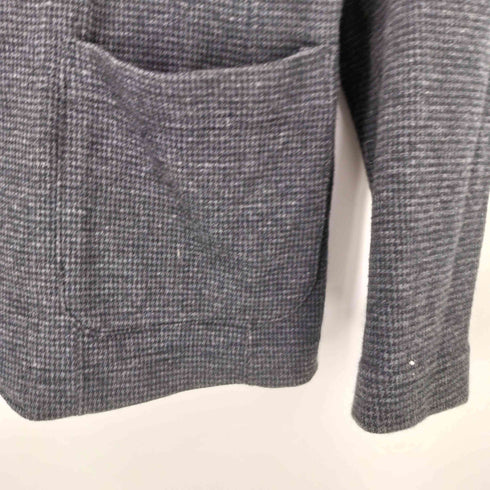 バーニーズニューヨーク BARNEYS NEWYORK ウール混 千鳥格子 テーラードジャケット メンズ import:M