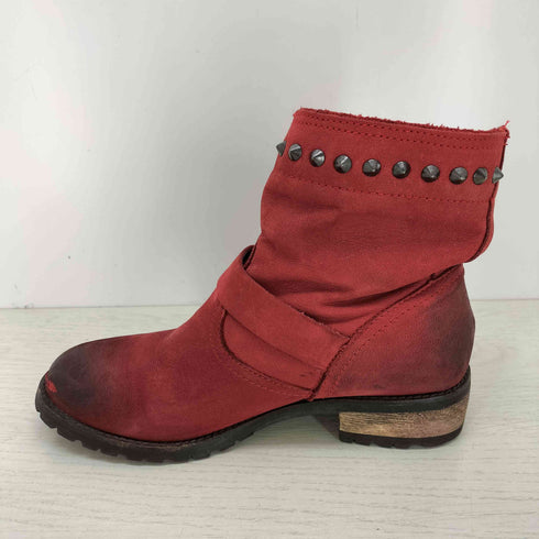 ディーゼル DIESEL MARY スタッズ レザー ショートブーツ レディース 23