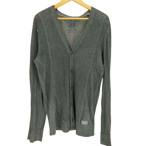 ディーゼル DIESEL コットン ロングカーディガン メンズ import:M