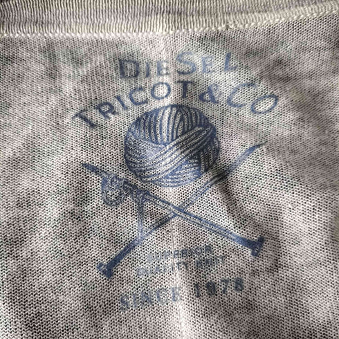 ディーゼル DIESEL コットン ロングカーディガン メンズ import:M