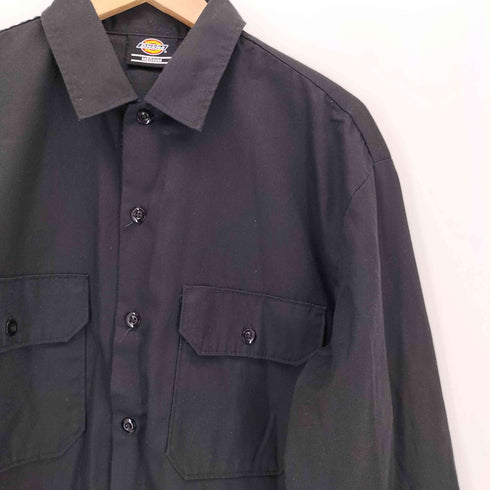 ディッキーズ Dickies ポリコットンワークシャツ メンズ import:M