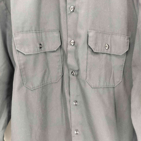 ディッキーズ Dickies ポリコットンワークシャツ メンズ import:M