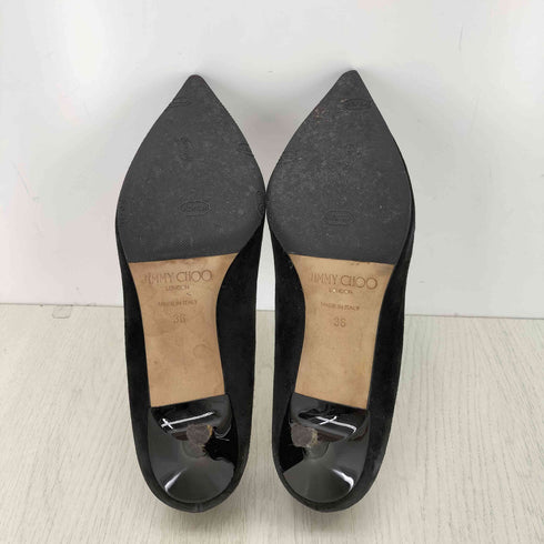ジミーチュウ JIMMY CHOO ポインテッドトゥ ヒールパンプス Vibramソール レディース 36