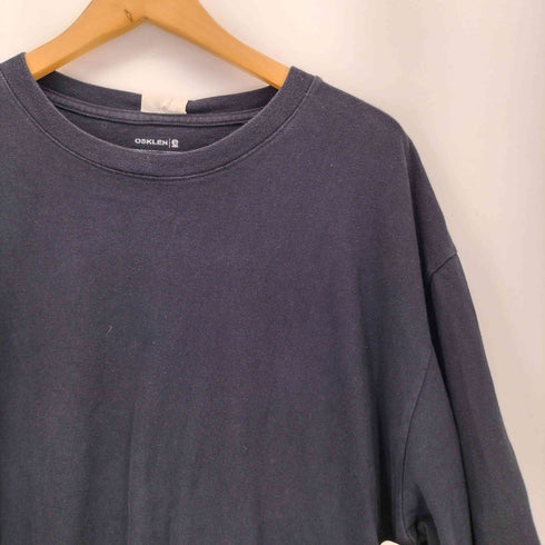 オスクレン OSKLEN ORGANIC MINT WASH クルーネック クォータースリーブTシャツ メンズ M