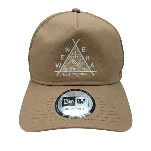 ニューエラ NEW ERA BUFFALO NY EST. MCMXX ロゴ刺繍 メッシュキャップ メンズ