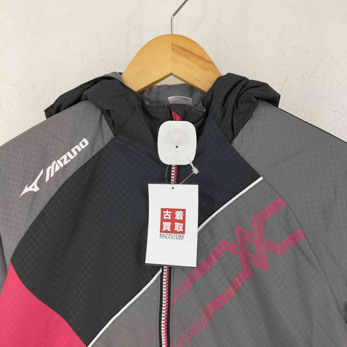 ミズノ MIZUNO クロスティック 中綿ウォーマーシャツ フーデッドジャケット レディース M