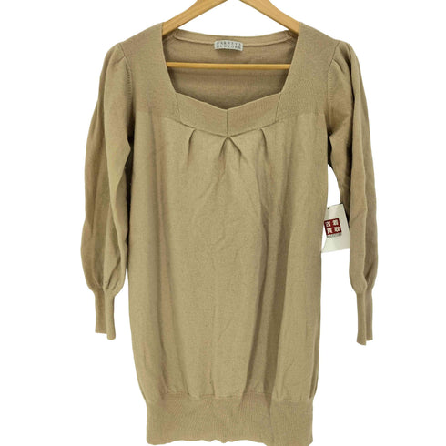 サックスフィフスアベニュー SAKS FIFTH AVENUE カシミヤ100% Vネック ニットセーター レディース import:M