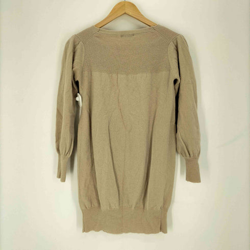 サックスフィフスアベニュー SAKS FIFTH AVENUE カシミヤ100% Vネック ニットセーター レディース import:M
