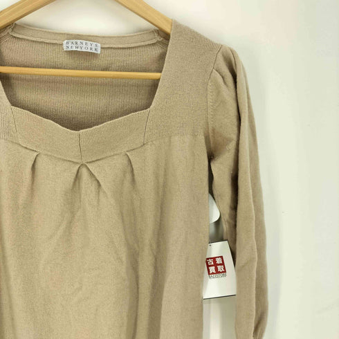 サックスフィフスアベニュー SAKS FIFTH AVENUE カシミヤ100% Vネック ニットセーター レディース import:M