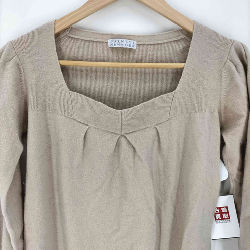 サックスフィフスアベニュー SAKS FIFTH AVENUE カシミヤ100% Vネック ニットセーター レディース import:M
