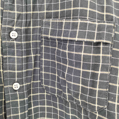 エンジニアードガーメンツ Engineered Garments バンドカラー チェック 長袖シャツ メンズ JPN:S