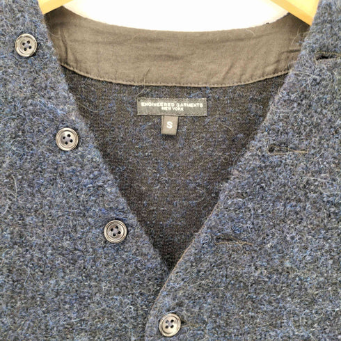 エンジニアードガーメンツ Engineered Garments ウール混 ニットベスト メンズ S