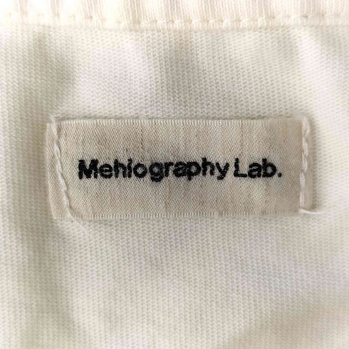 mehlography lab. メログラフィー ラボ Strange Print Tee メンズ FREE