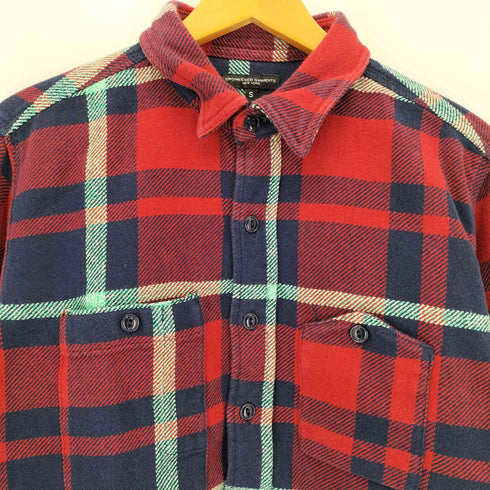 エンジニアードガーメンツ Engineered Garments タータンチェック ガチャポケ フランネルシャツ メンズ JPN:S