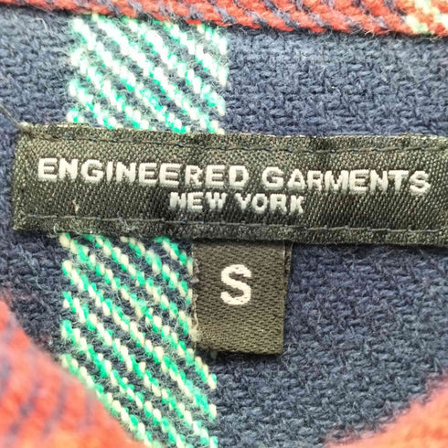 エンジニアードガーメンツ Engineered Garments タータンチェック ガチャポケ フランネルシャツ メンズ JPN:S