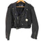 BLL 80s カウレザー エポレット クロップド ダブルライダースジャケット メンズ import:XL