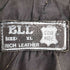 BLL 80s カウレザー エポレット クロップド ダブルライダースジャケット メンズ import:XL