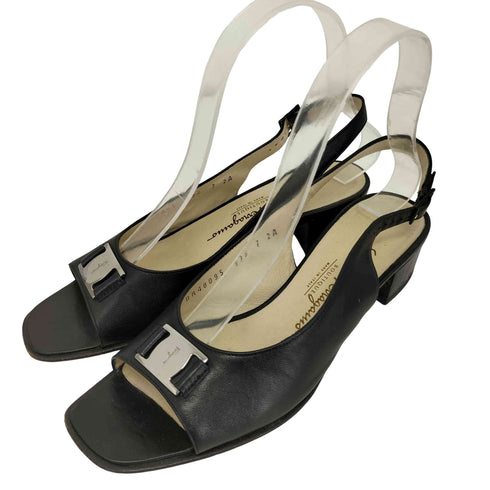 サルヴァトーレフェラガモ Salvatore Ferragamo レザーサンダル レディース US:7