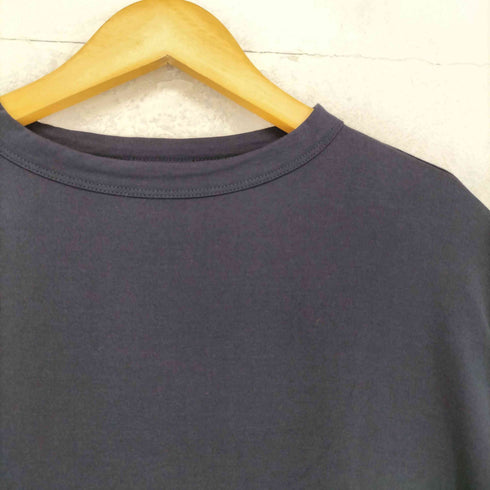 ハンドバーク handvaerk 無地 コットン クルーネック 長袖 Tシャツ レディース