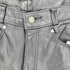 ショット Schott USA製 バックステッチ ジッパーフライ ストレートレザーパンツ メンズ US:30-31