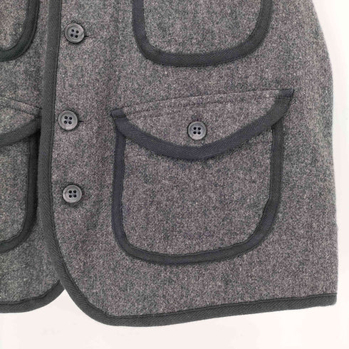 ウールリッチ WOOLRICH USA製 デザインウールベスト メンズ S