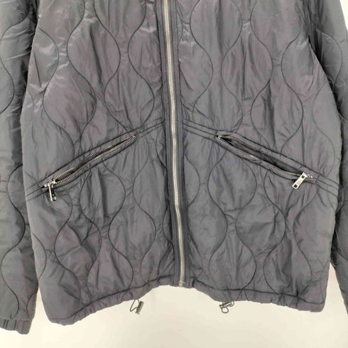 ザラマン ZARA MAN キルティング パデット パフ ジャケット 裾ドローコード メンズ import:XL