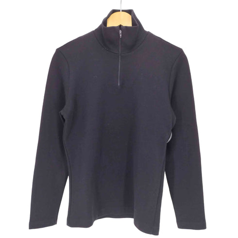 エンポリオアルマーニ EMPORIO ARMANI 80S イタリア製 ウールアクリル ハーフジップニット メンズ import:L