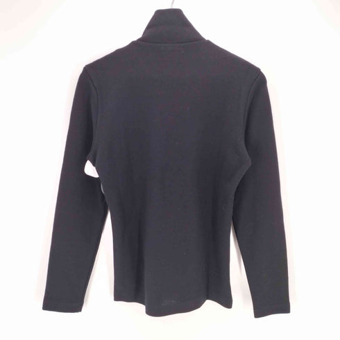 エンポリオアルマーニ EMPORIO ARMANI 80S イタリア製 ウールアクリル ハーフジップニット メンズ import:L
